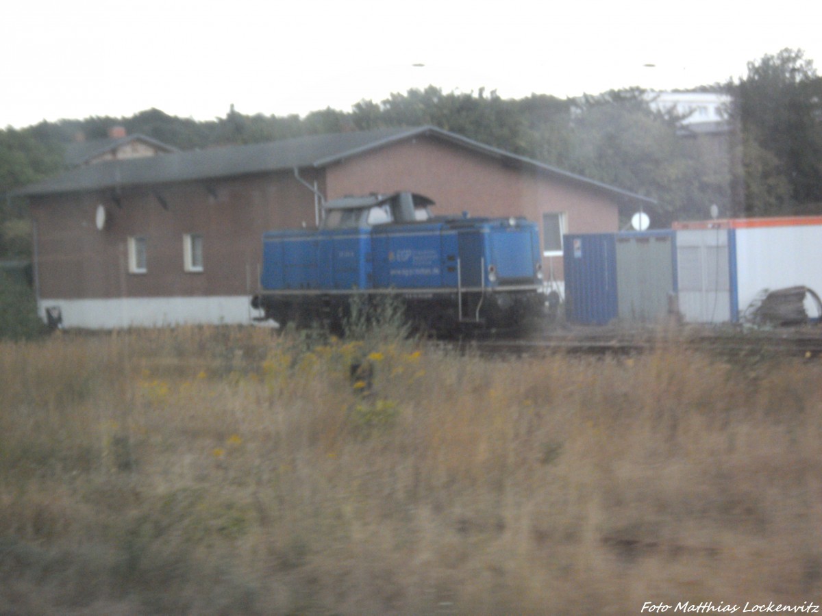 BR 212 der EGP abgestellt in Bad Kleinen am 1.9.13