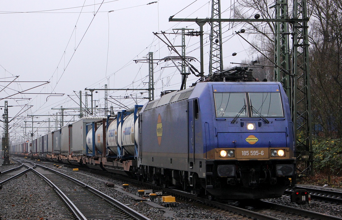 BRLL/Freightliner DE 185 595-6, REV/mgw Service/05.08.15, HH-Harburg 28.11.2020