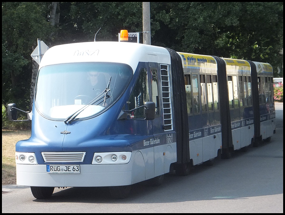 Bummelzug in Binz. 