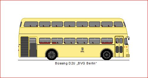 BVG Berlin - Bssing D2U