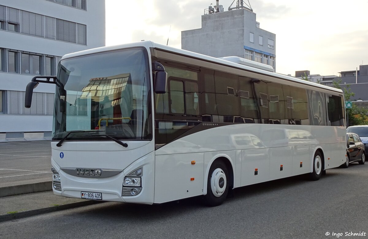 BwFuhrparkService / Bundeswehr | Y-806 405 | Iveco Crossway | 08.07.2018 in Stuttgart