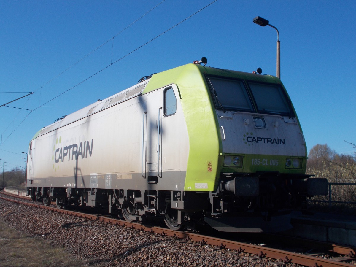 CAPTRAIN 185-CL005,am 21.April 2015,in Mukran.