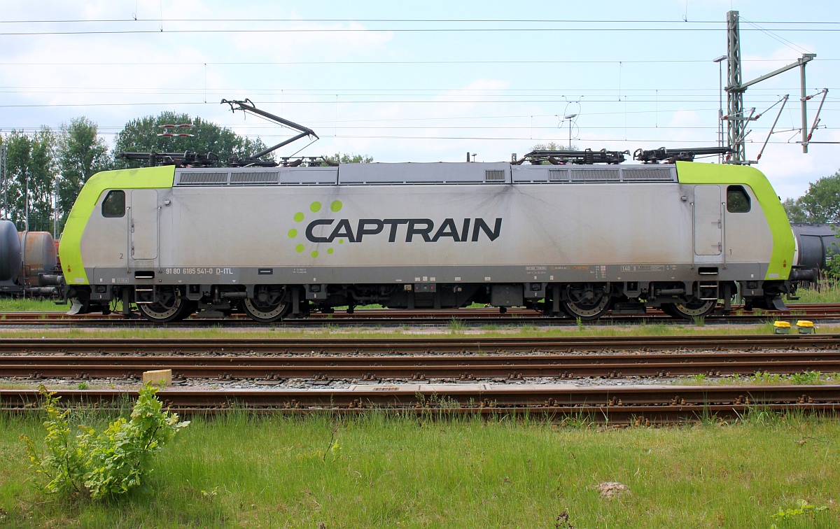 Captrain/ITL 185 541-0(REV/UEI X/21.06.11 Verl bis 21.06.18) Hohe Schaar 11.05.2018