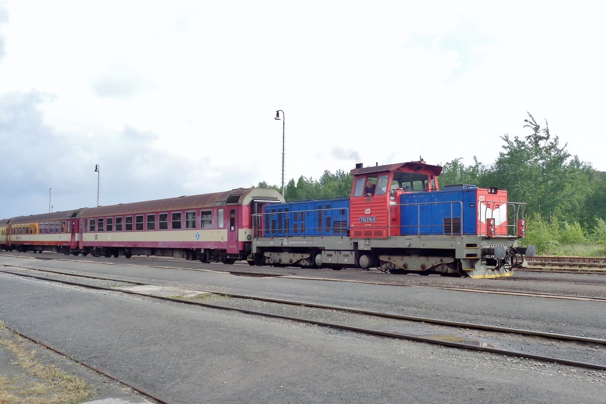 CD 714 216 steht am 16 mai 2018 in Rakovnik.