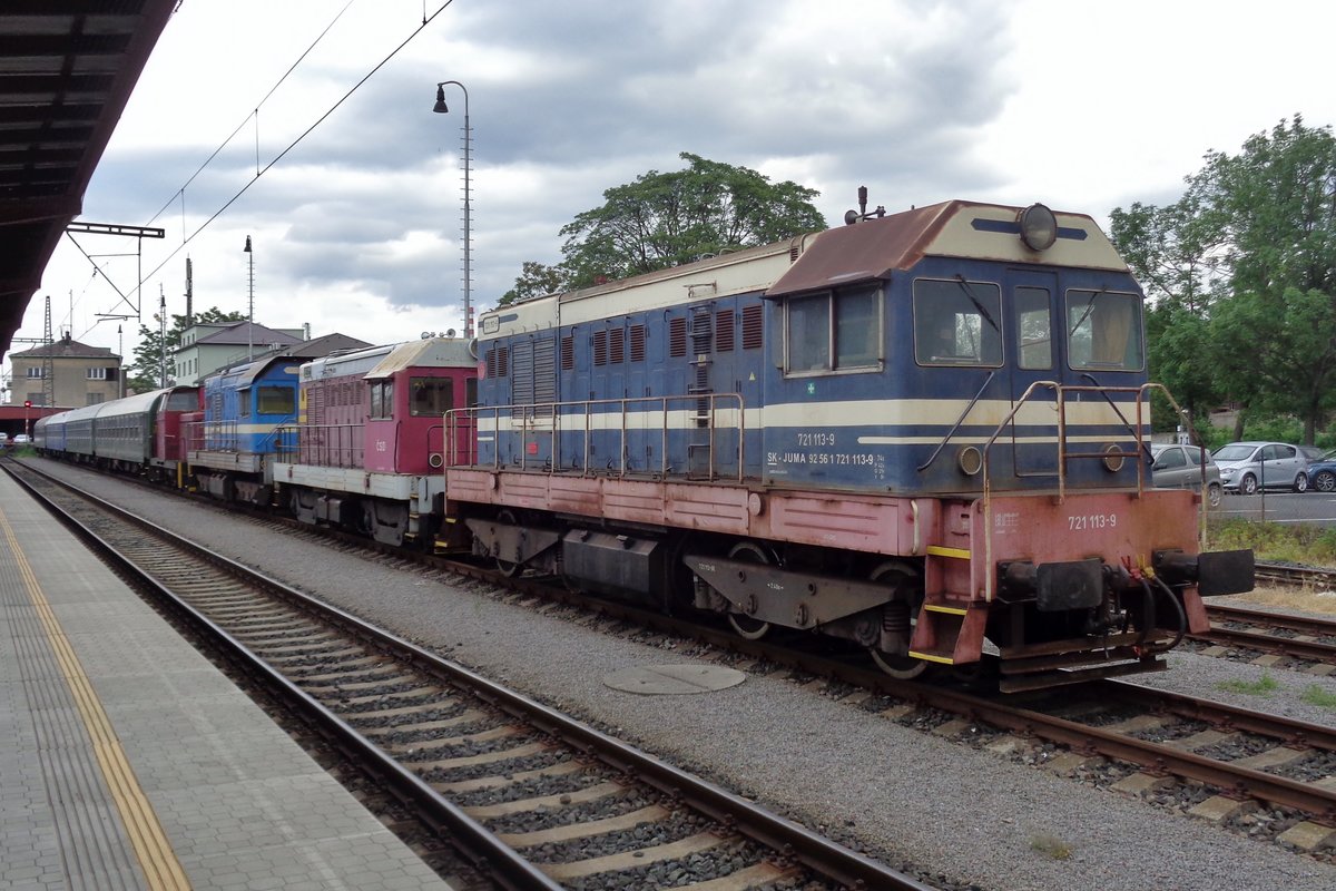 CD 721 113 steht am 15 Mai 2018 in Kolín. 