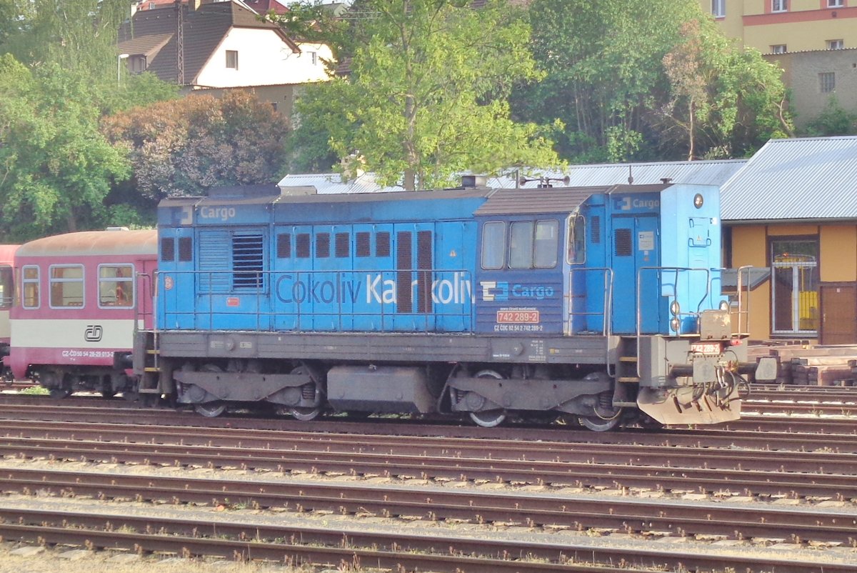 CD 742 289 steht am 16 Mai 2018 in Rakovnik. 