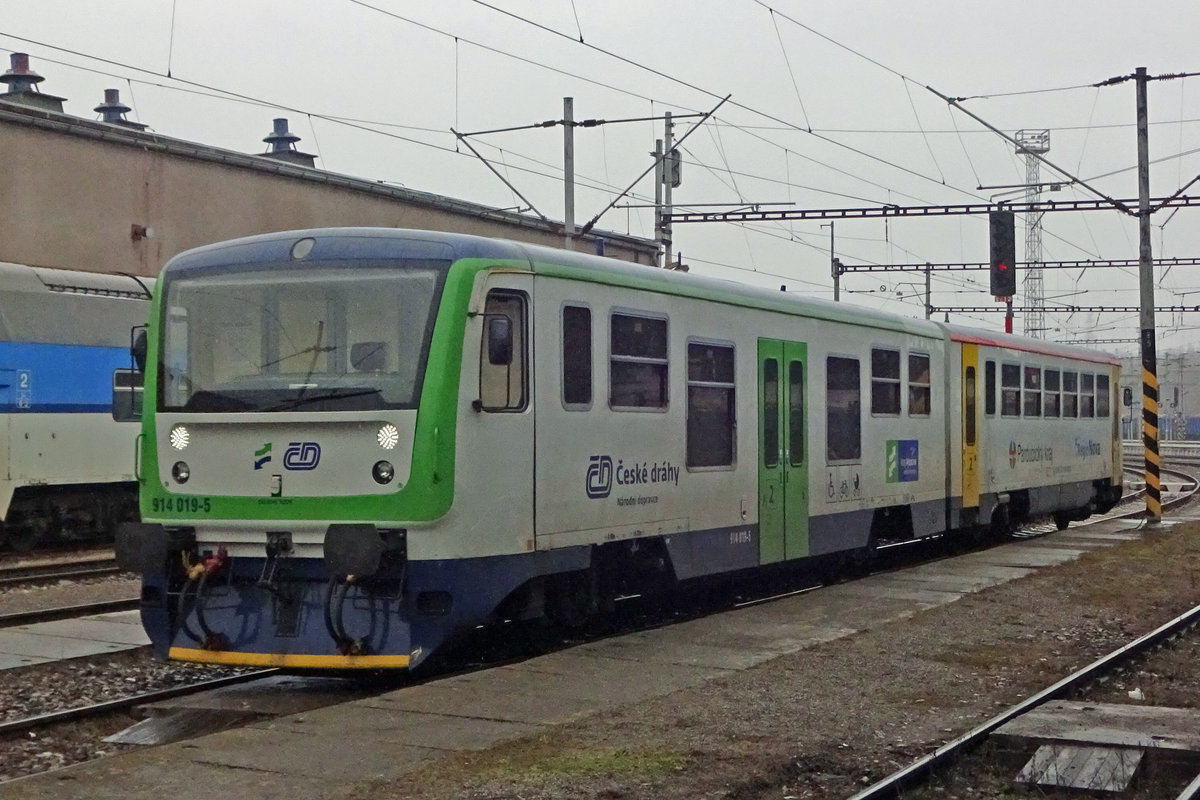 CD 814/914 019 steht am 23 Februar 2020 in Havlickuv Brod.