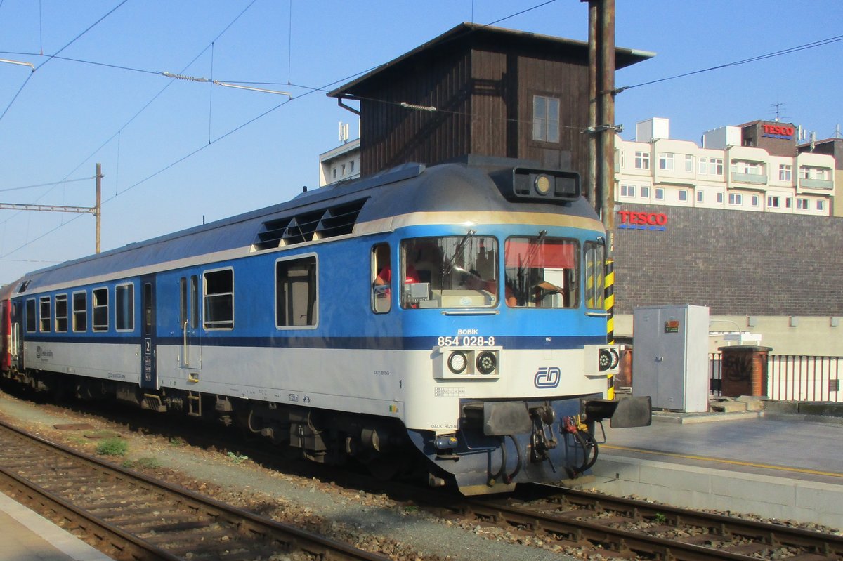 CD 854 028 verlässt Brno h.n. am 19 September 2018.