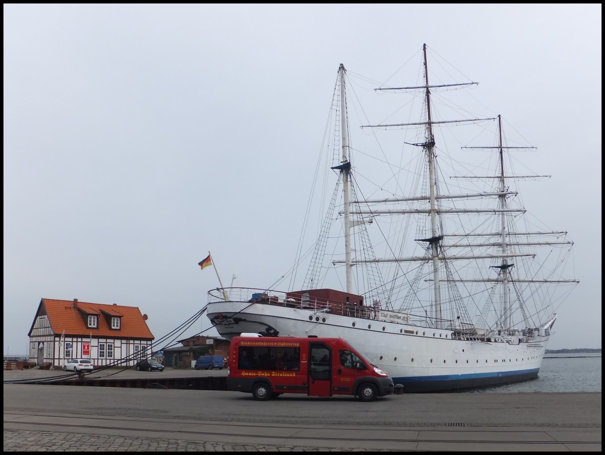 Citroen Jumper von Hanse-Bahn in Stralsund.