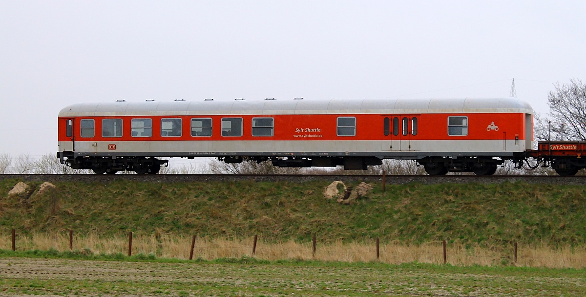 D-DB 50 80 84-29 004-0 Bomd277, DB AutoZug Begleitwagen, Lehnshallig 14.04.2015