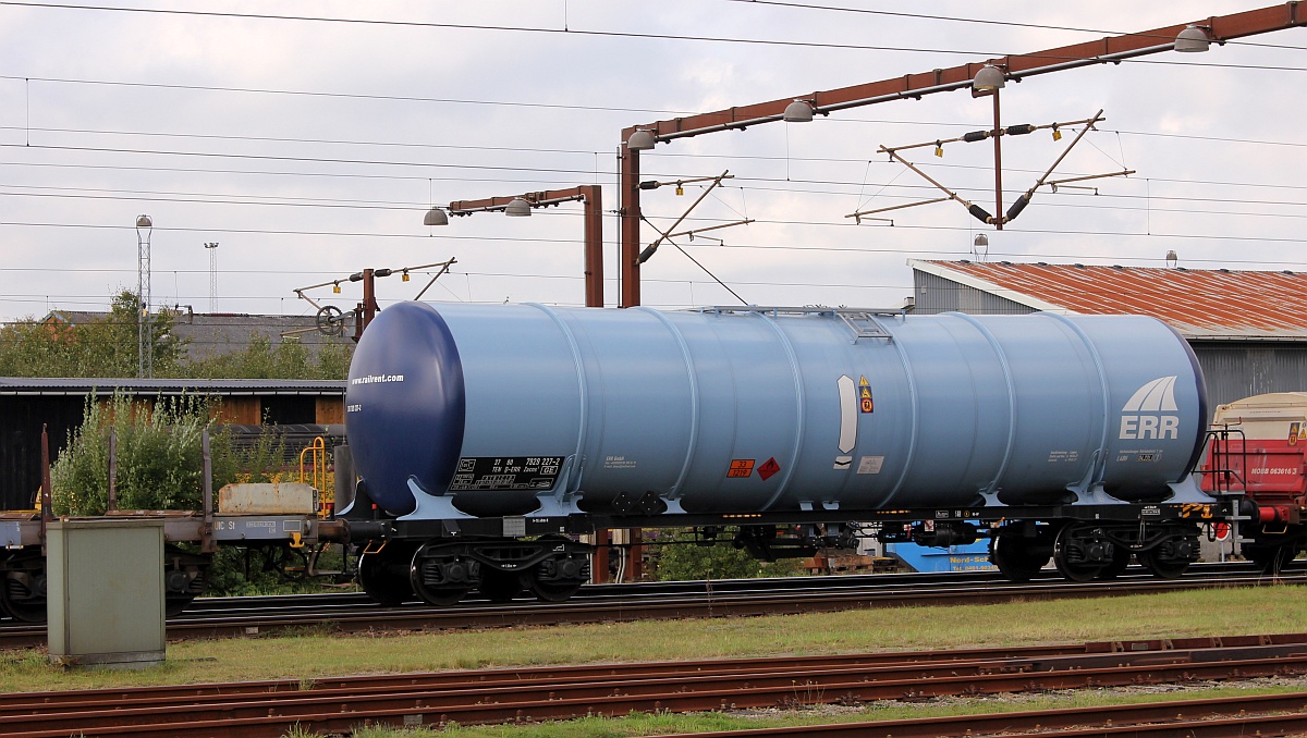 D-ERR 37 80 7929 227-2 Gattung Zacns1 Volumen 98110l beladen mit 33/1219 Isopropanol (Isopropylalkohol), Pattburg 01.10.2020 (09100)