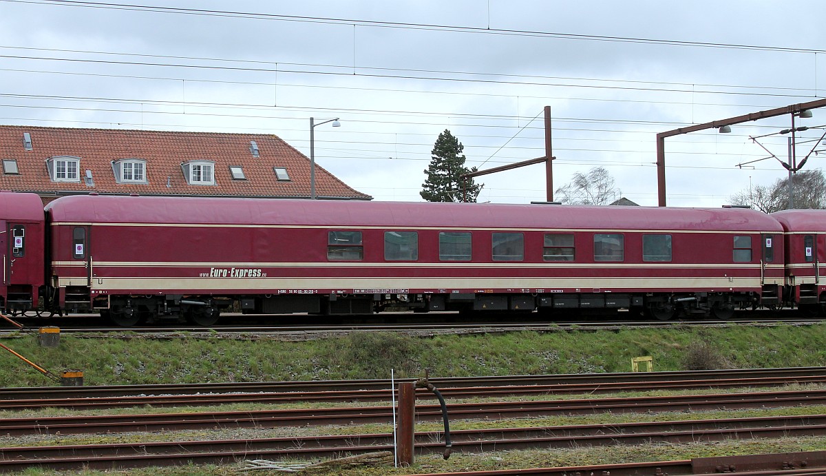 D-Euro 56 80 89-90 010-0 Gattung WGm(z)038 (O&K 1968, ex DB Bcm243) . Pattburg/DK 01.03.2020