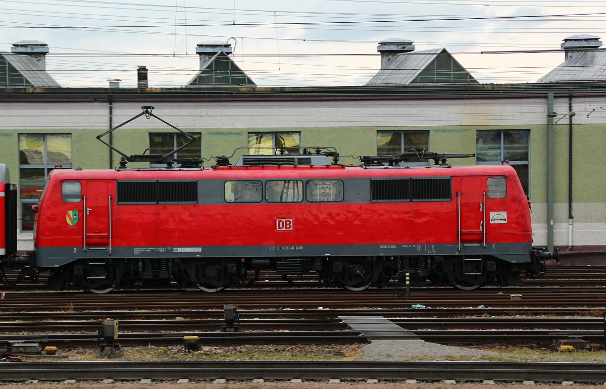 DB 111 060-0 Basel bad Bhf 01.06.2012