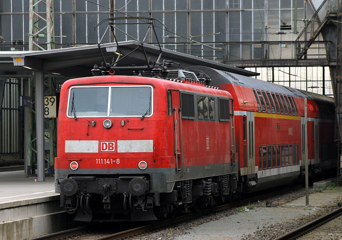 DB 111 141-8(REV/LD X/26.11.10) Bremen Hbf 03.09.2016