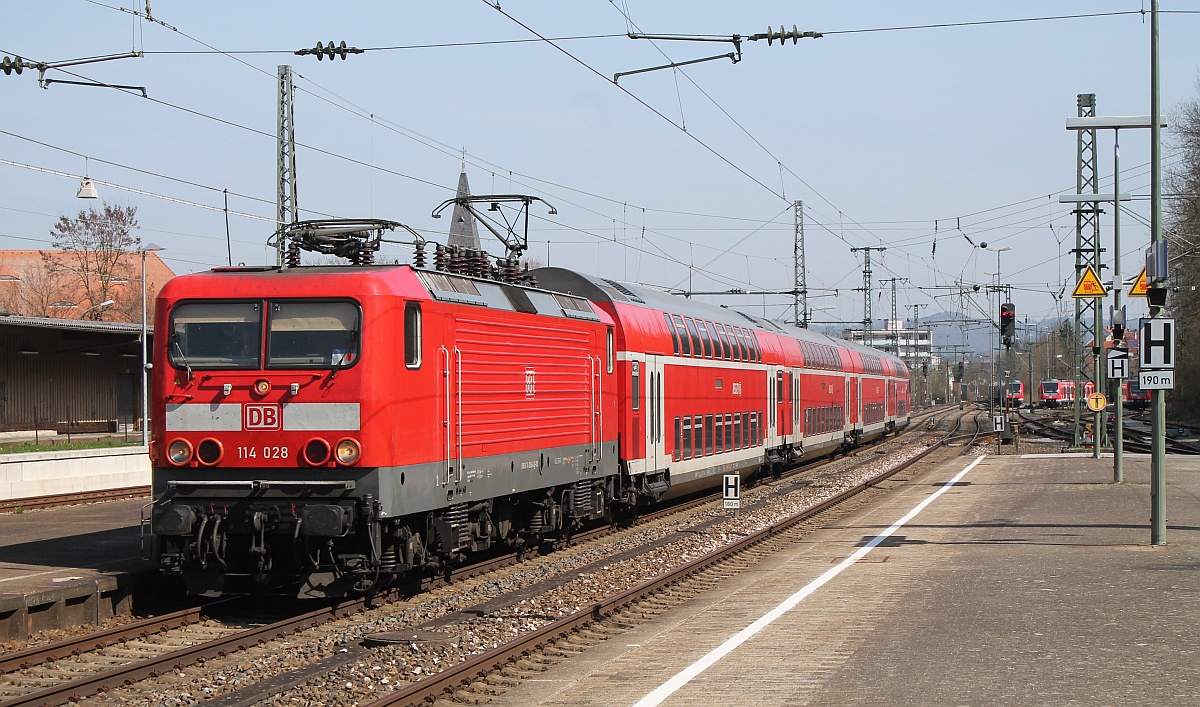 DB 114 028-4 Backnang 25.03.2017 