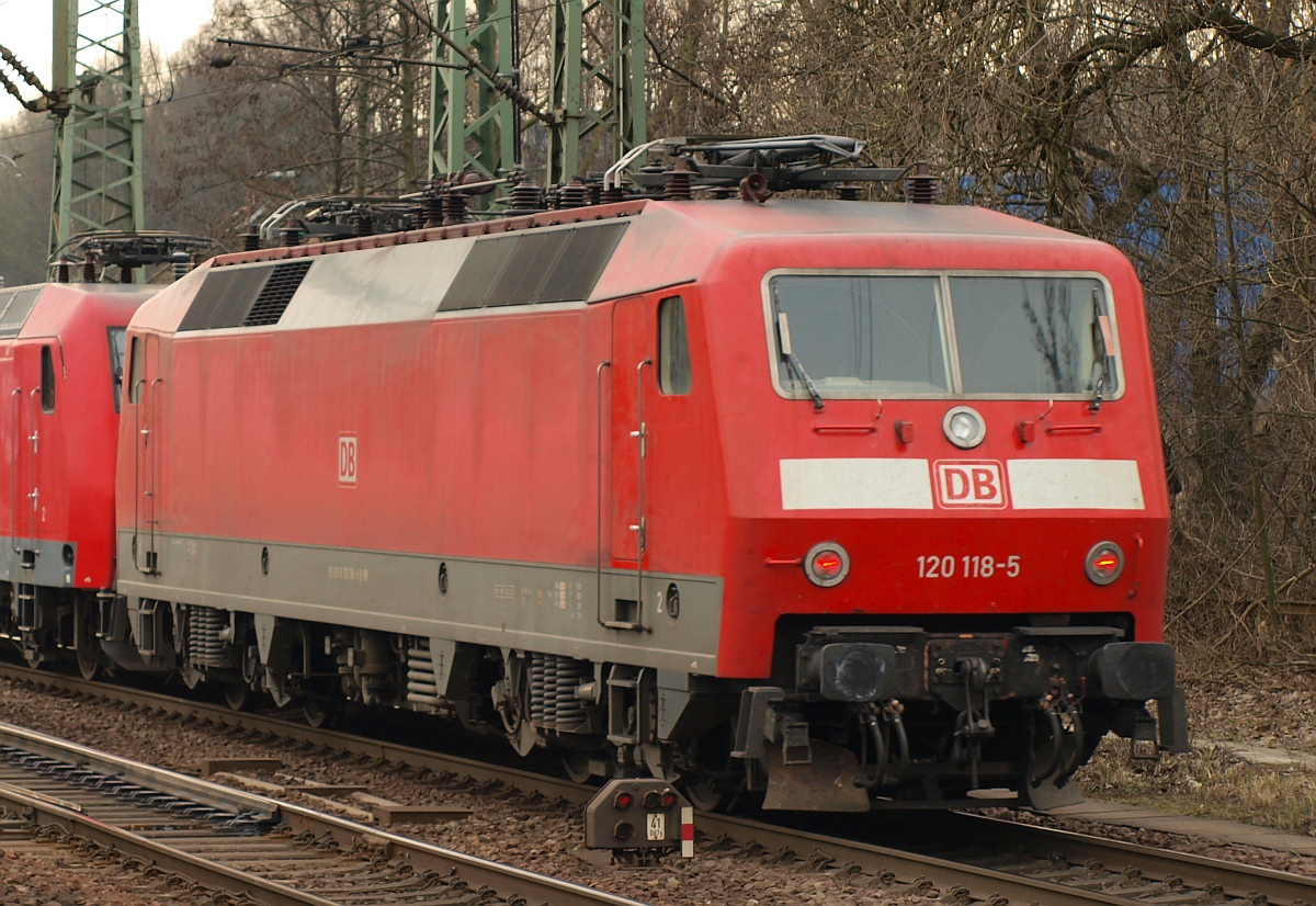 DB 120 118-5, Hamburg-Harburg, 30.03.2011