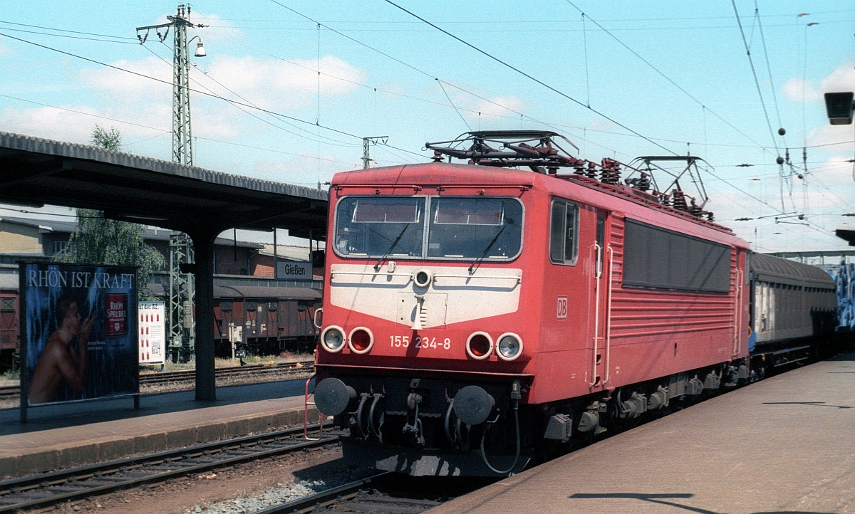 DB 155 234-8,  Gießen 16.07.1996 M.S/D.S