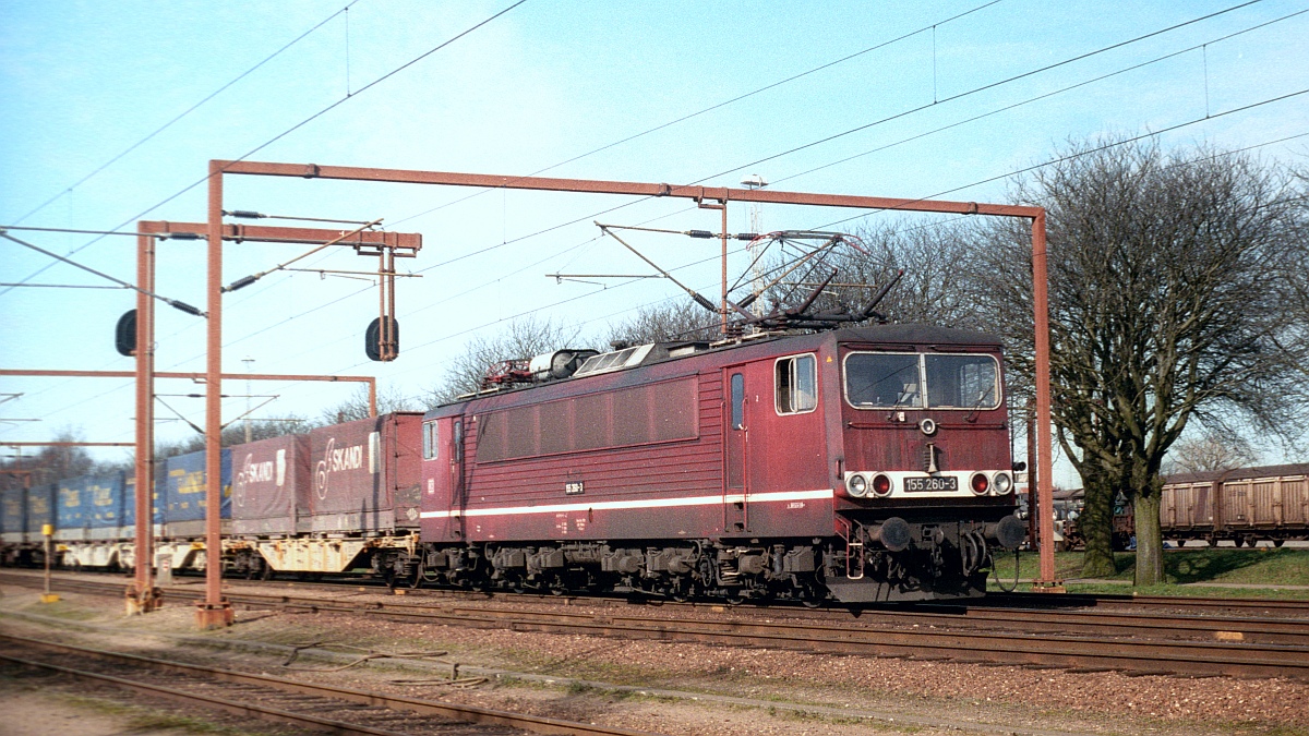 DB 155 260-2, a 09.12.2020, Pattburg/DK 21.03.1998 M.S/D.S