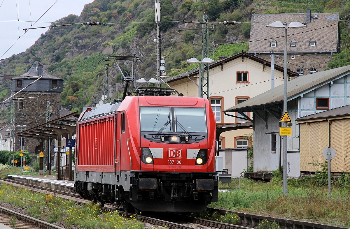 DB 187 190 in Kaub 16.09.21 II