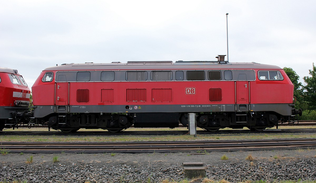 DB 218 369-7, REV/ HB X/06.07.17, Niebüll 14.06.2020