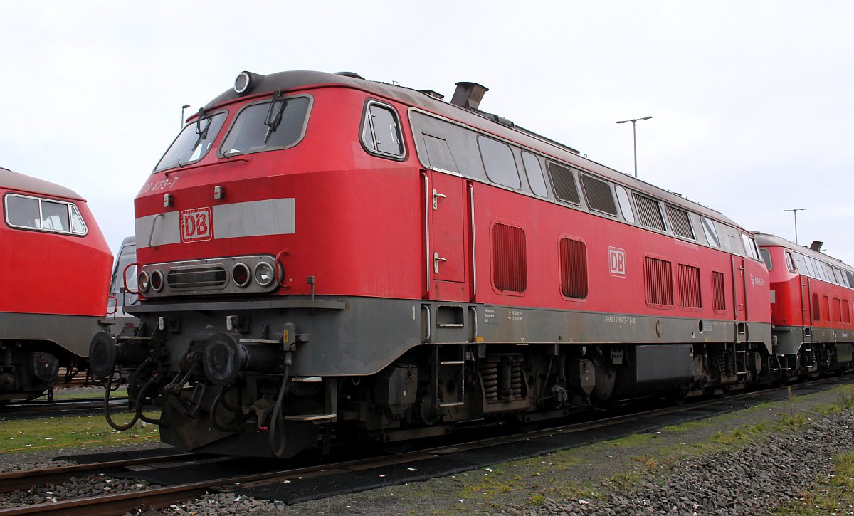 DB 218 473-7 darf noch etwas im Norden bleiben und bekam hier eine Fristverlängerung(REV/HB X/17.05.13, Verl/ANB/24.04.20). Niebüll 04.11.2019