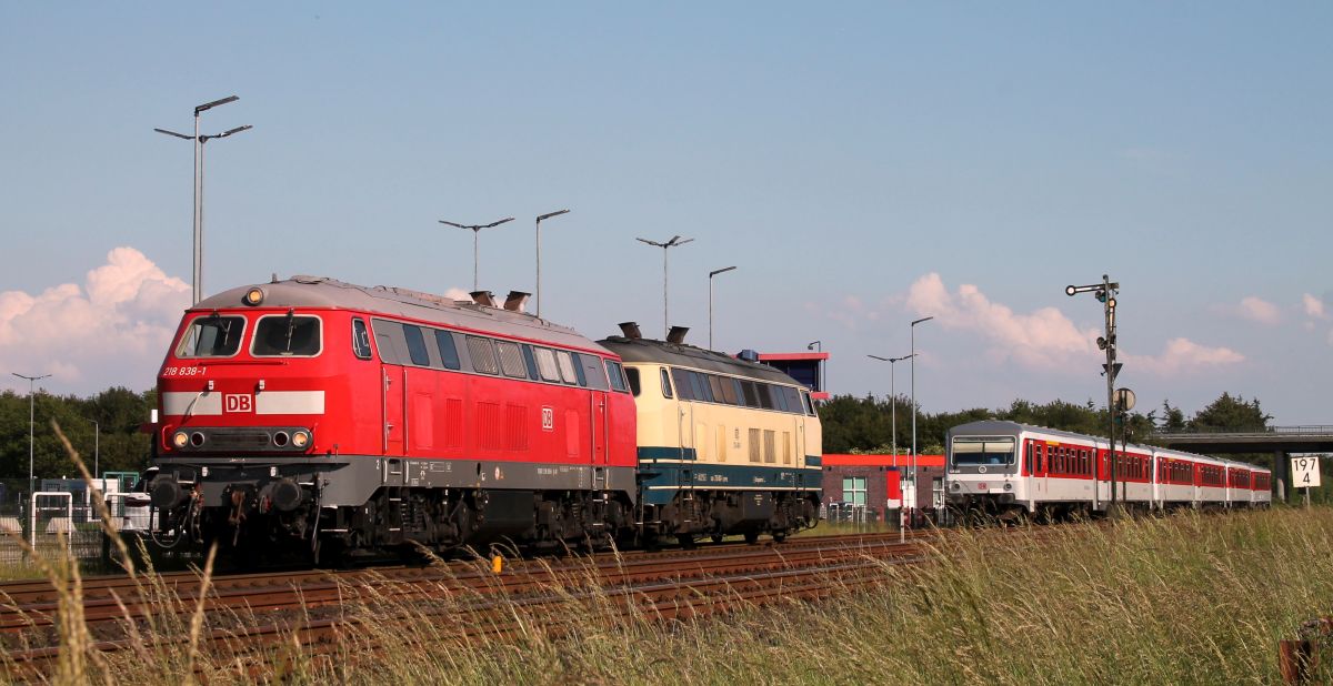 DB 218 838-1 + RP 218 490-1 Niebll 17.06.2019