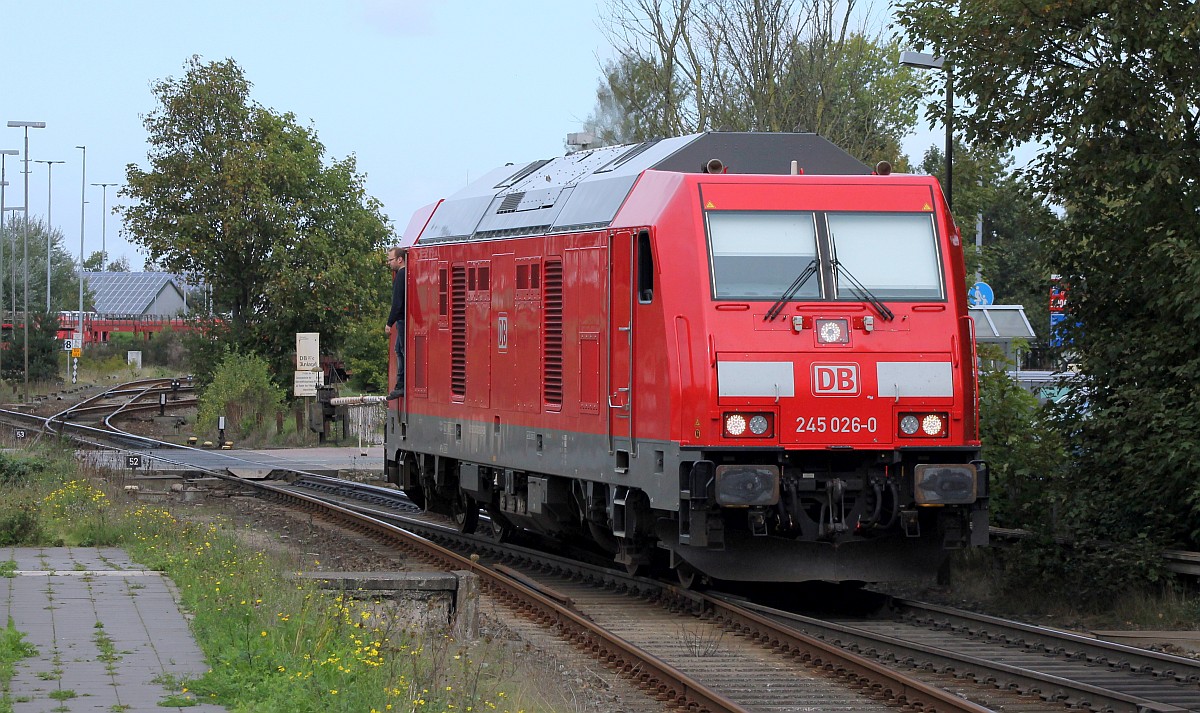 DB 245 026-0 Bhf Niebll 23.09.2018