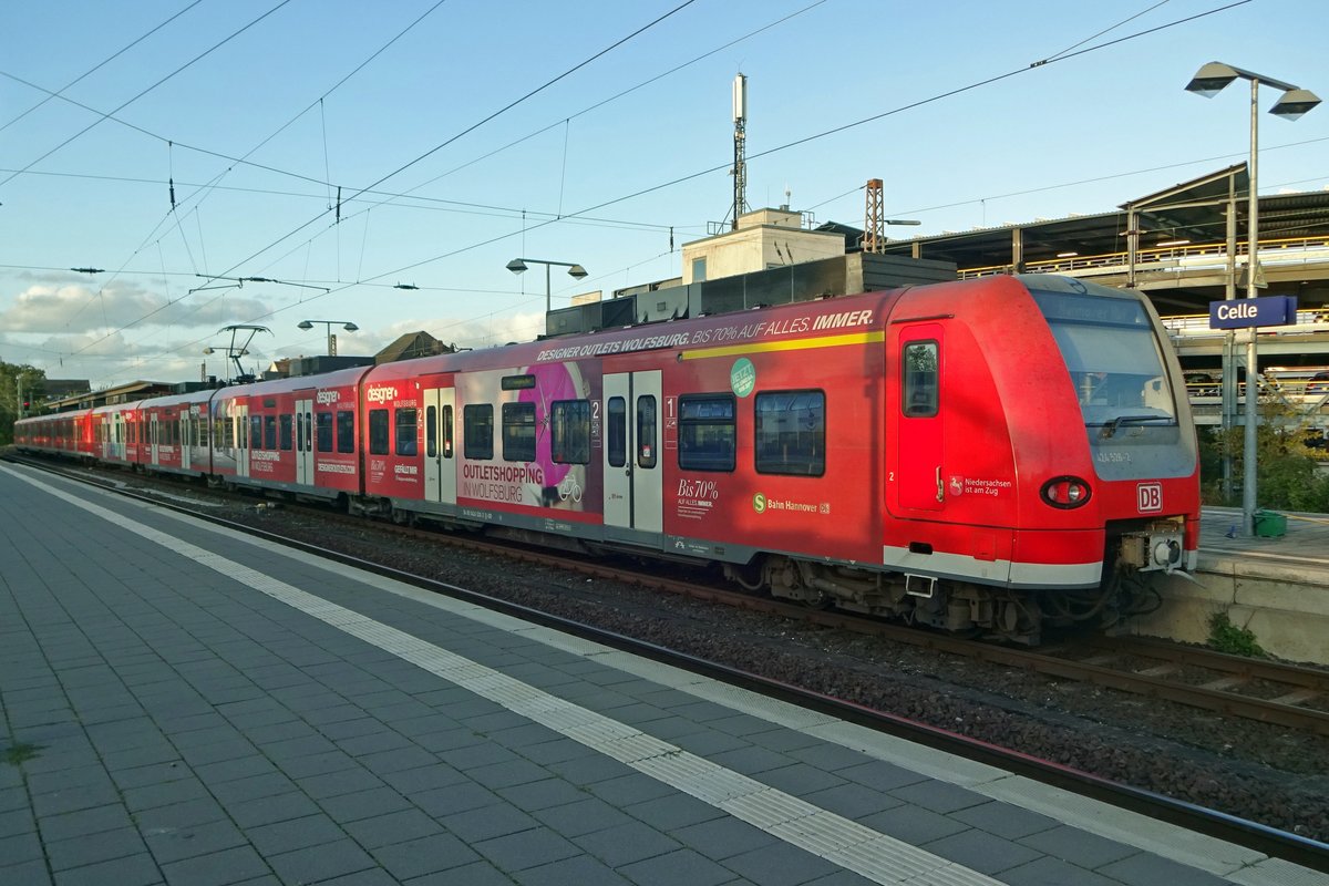 DB 424 526 steht am 18 September 2019 in Celle. 