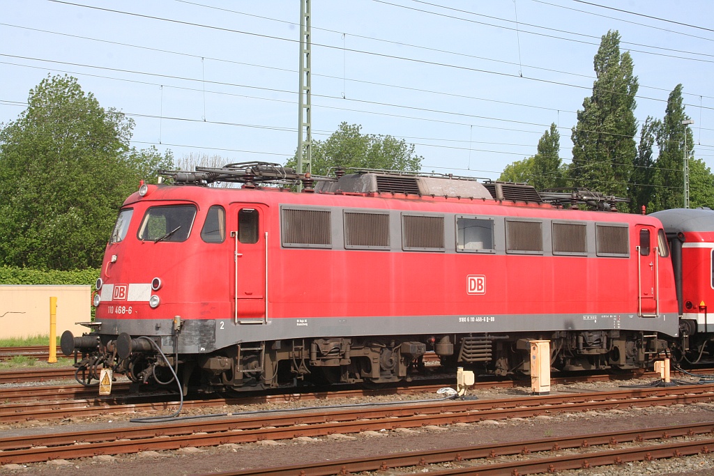 DB E10 468/ 110 468-6 Flensburg Peelwatt 09.05.2009