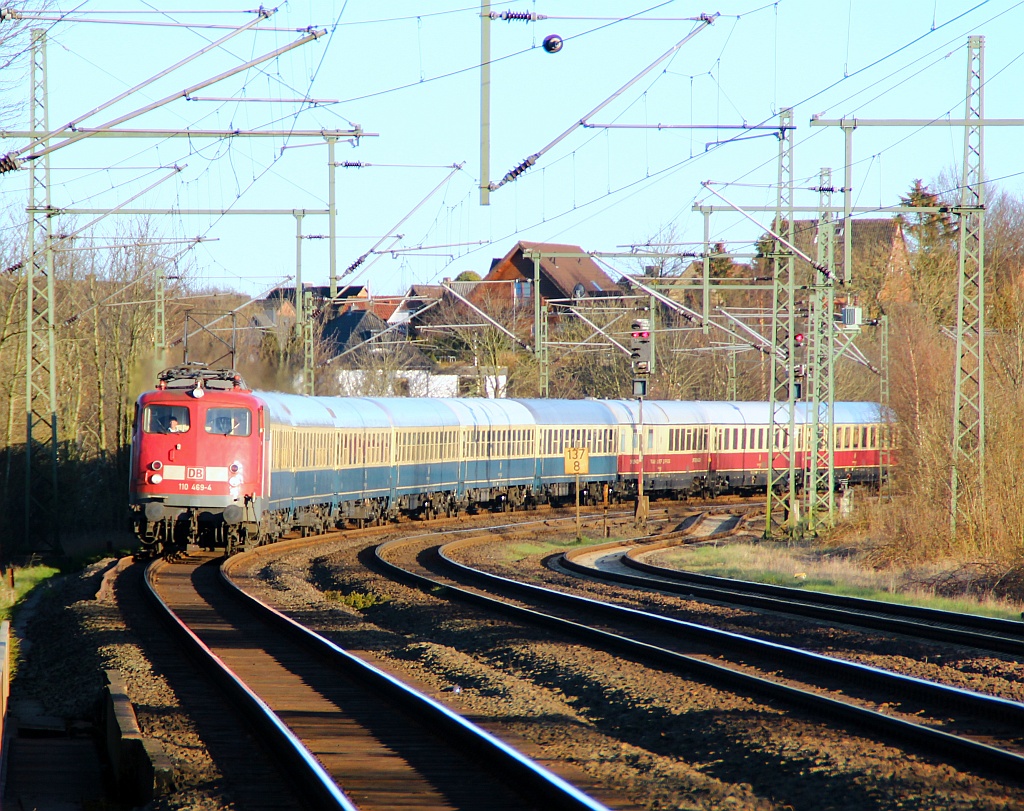 DB E10 469/ 110 469-4 Schleswig 05.04.2012