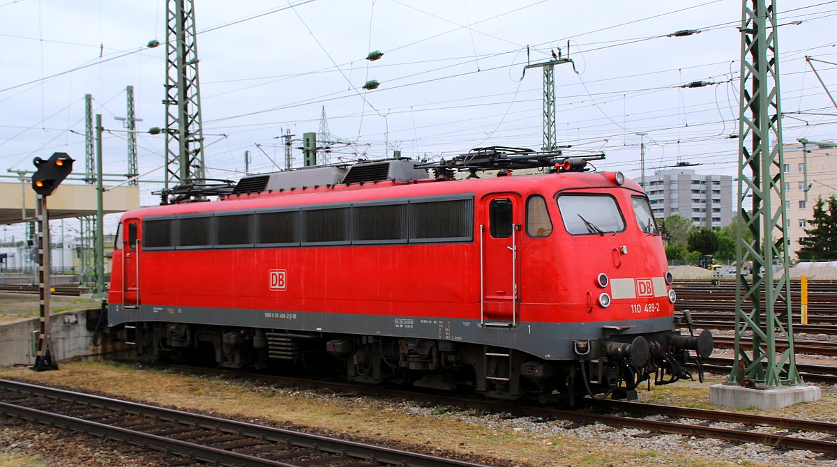 DB E10 489/ 110 489-2 Basel bad Bhf 01.06.2012