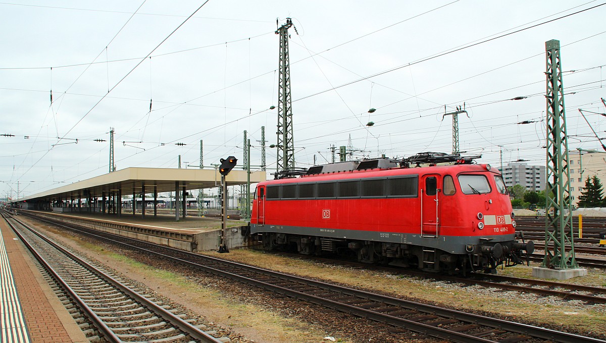 DB E10 489/ 110 489-2 Basel bad Bhf 01.06.2012