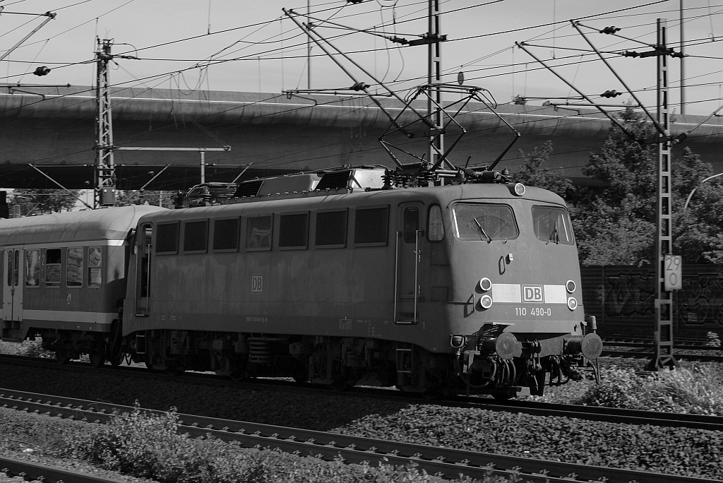 DB E10 490/ 110 490-0 Hamburg-Harburg 01.06.2011