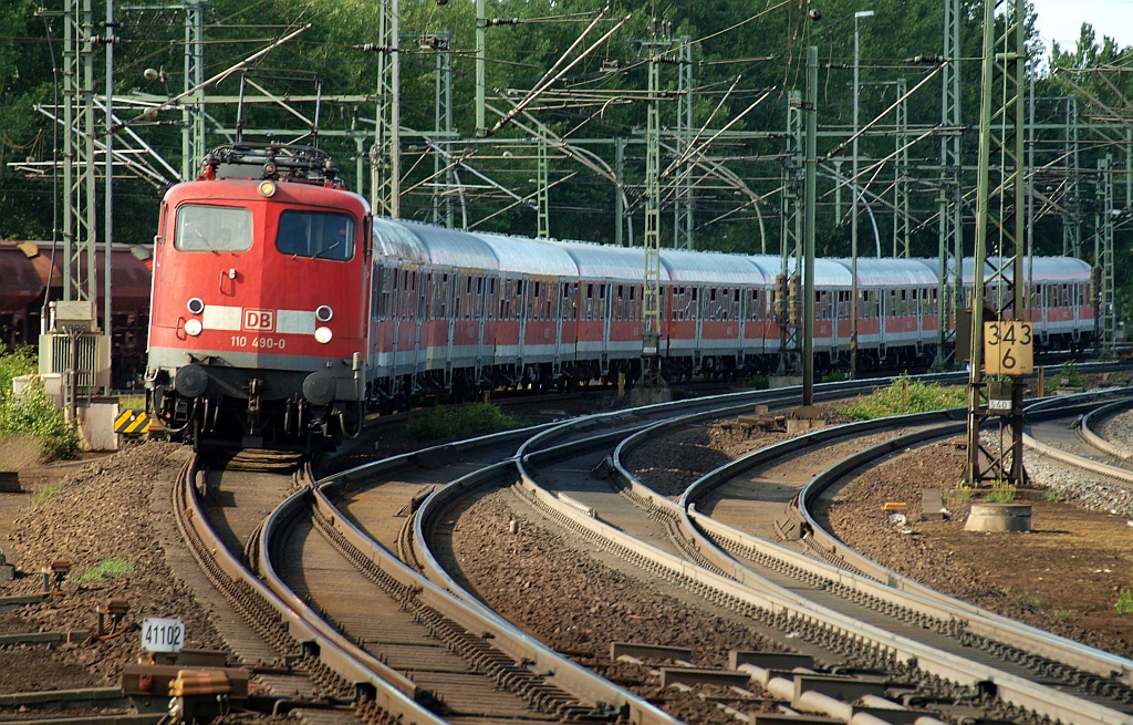 DB E10 490/ 110 490-0 Hamburg-Harburg 01.06.2011 II