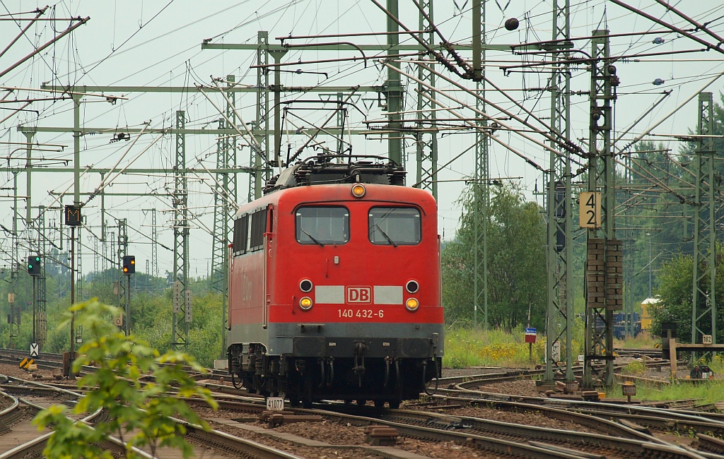DB E40 432/ 140 432-6 Hamburg-Harburg 08.07.2011
