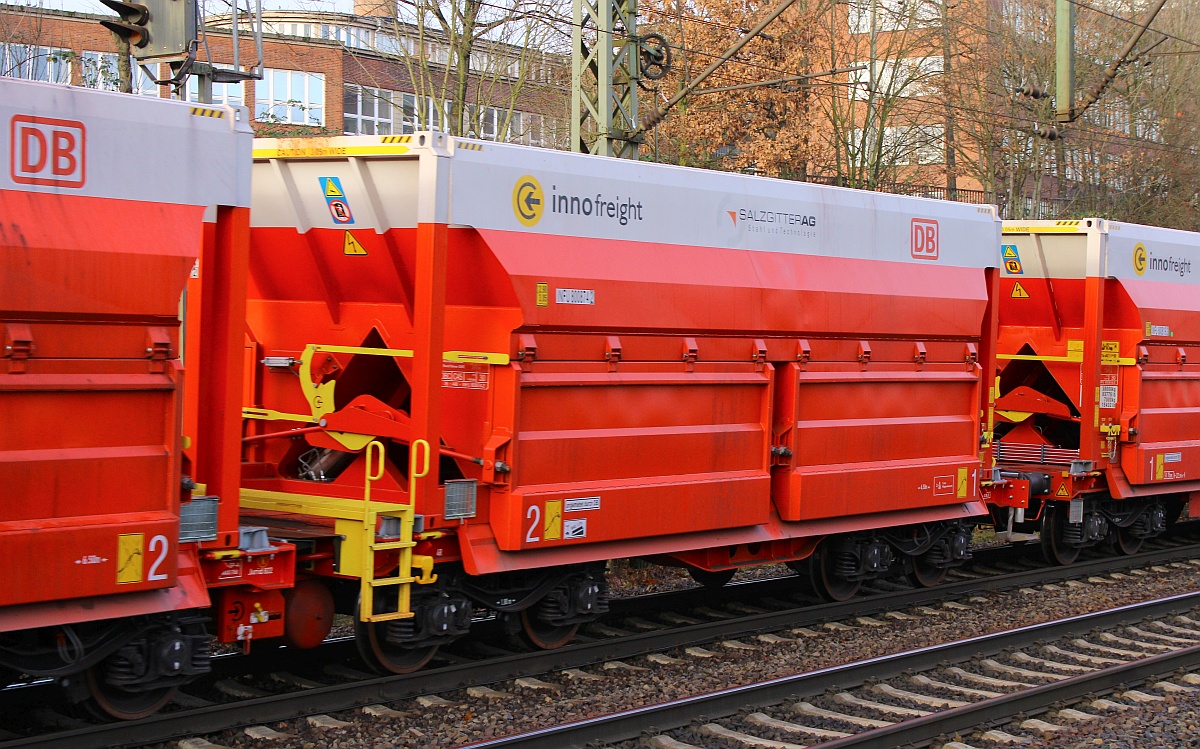 DB Sggmmrrs687.1 Innofreight/Salzgitter AG registriert unter 31 80 4658 270-2, Hamburg-Harburg 15.01.2022