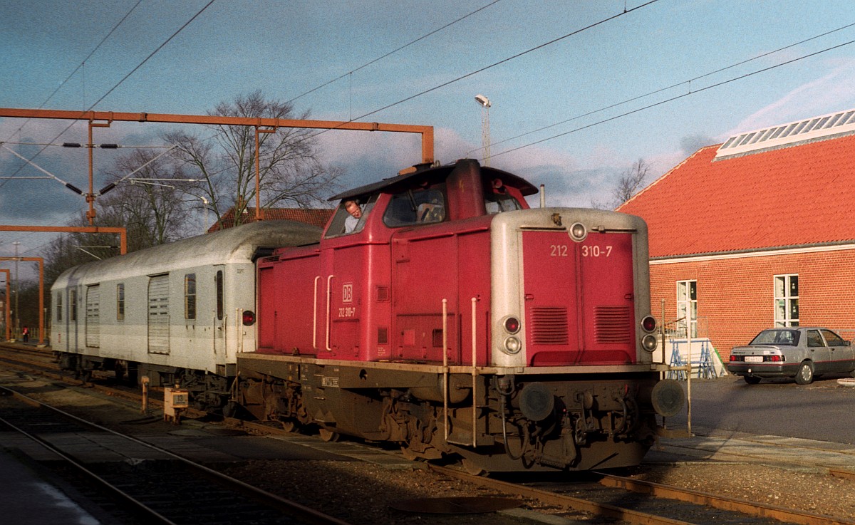 DB V 100 2310/ 212 310-7 Pattburg/DK 16.11.1994 