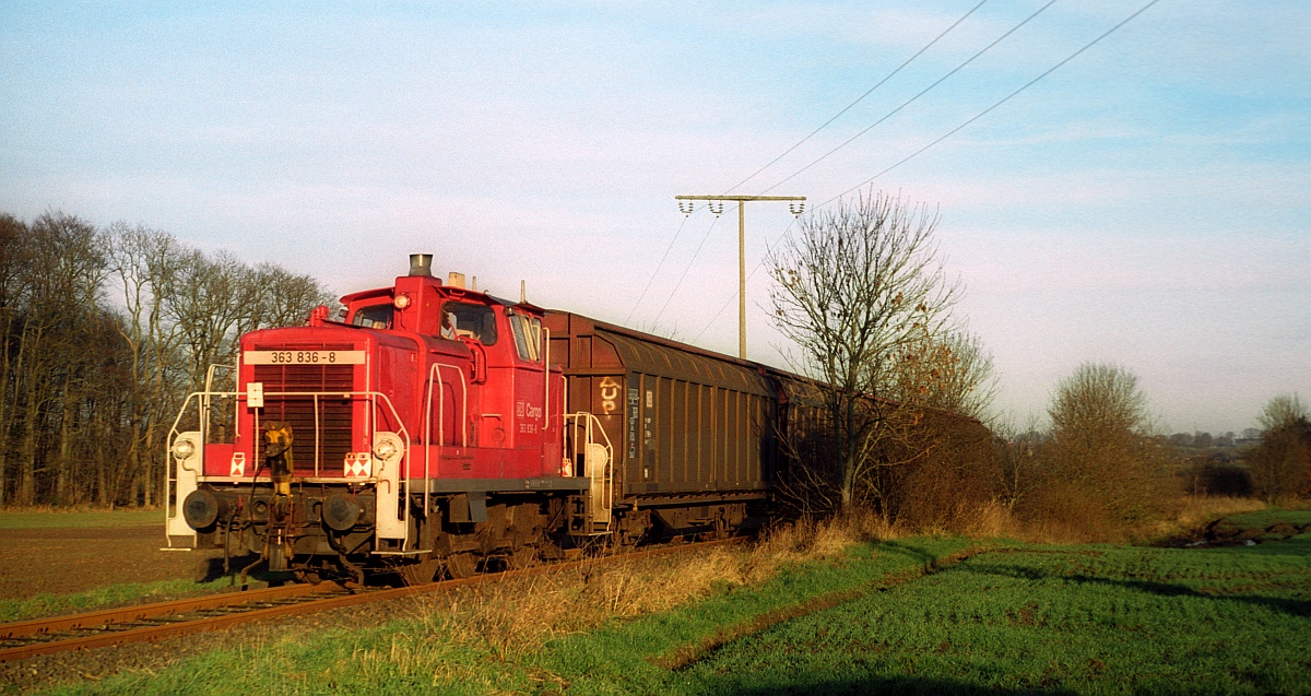 DB V 60 836 / 363 836-8 Wagersott 17.12.2001