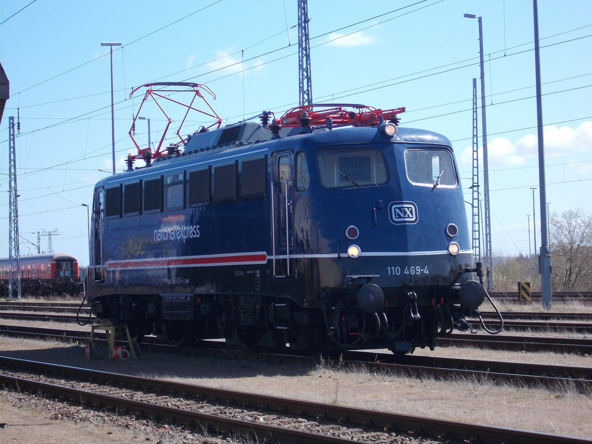 Der 22.April 2016 war ein guter Tag,denn 110 469 weilte ebenfalls an diesem Tag in Mukran.