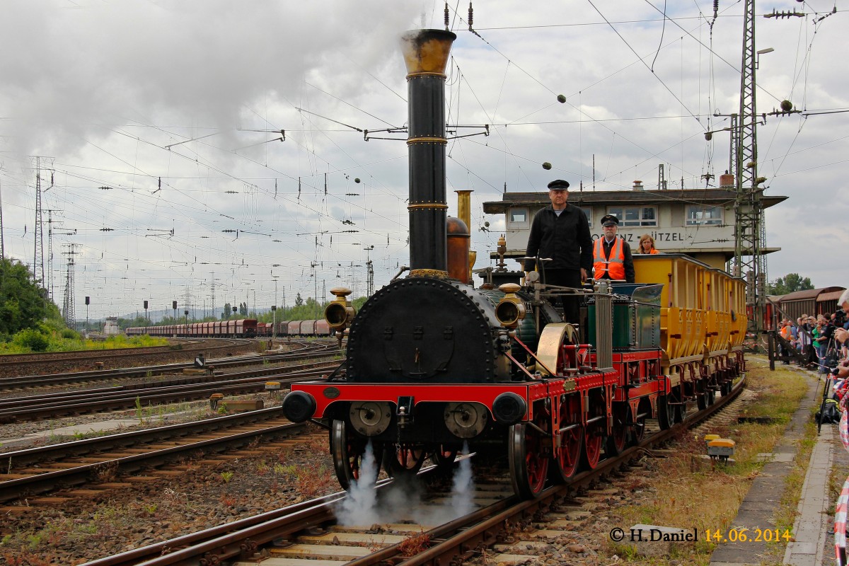 Der Adler am 14.06.2014 im DB Museum Koblenz Lützel.
