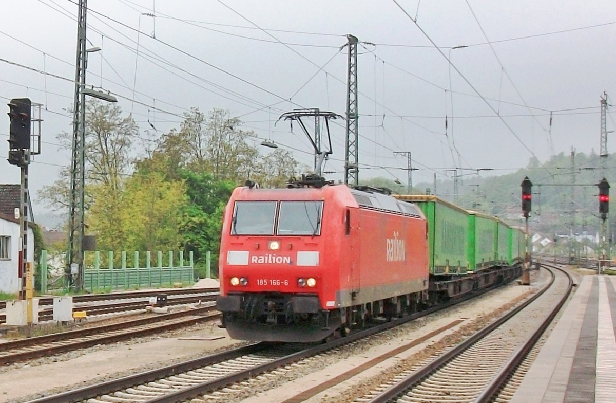 Der Hangartner war mit 185 166 am 22 Mai 2010 in Treuchtlingen.