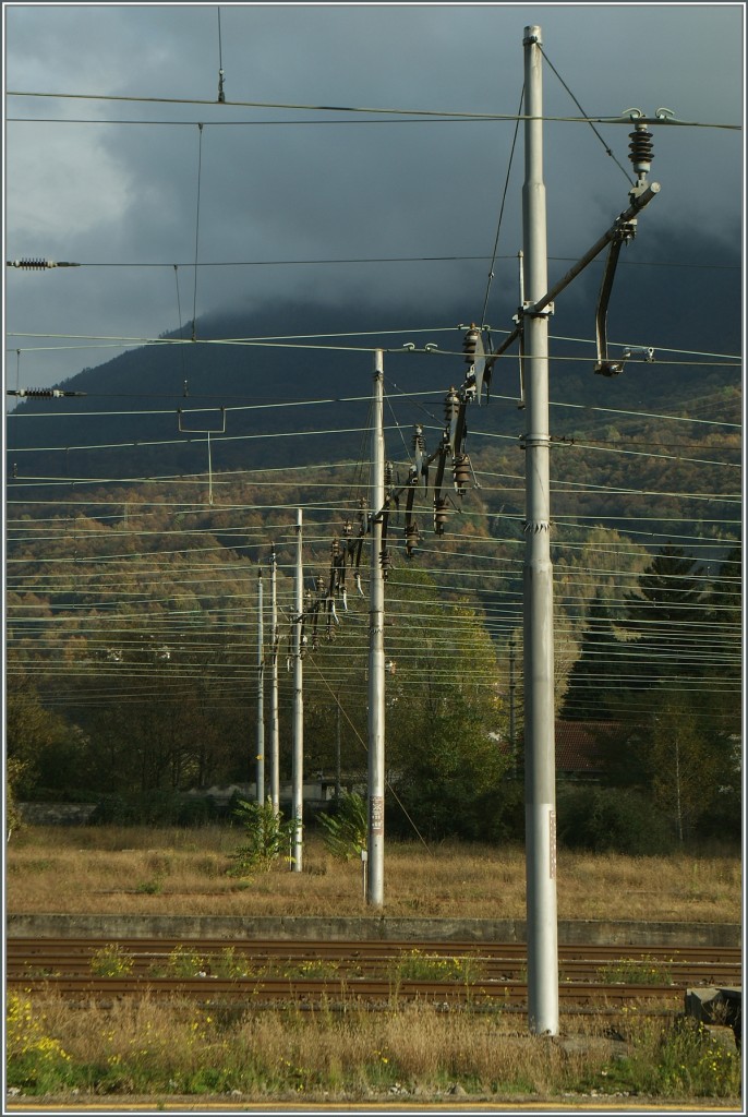 Der neue Rangier- und Grenzgterbahnhof Domo II bescherreten dem Bahnhof Domodossola eine beschauliche Ruhe.
31. Okt. 2013