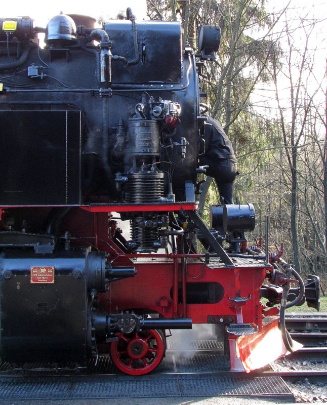 Der vordere Teil von 99 7234-0 am 10.Jan.2014