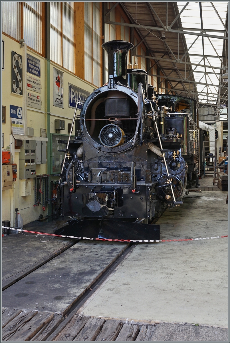 Die BFD HG 3/4 N° 3 der Blonay-Chamby Bahn ist wieder zurück! Und dürfte somit für den Einsatz wie vorgesehen am  Schweizer Dampffestival 2022  Anfangs Juni wieder zwischen Blonay und Chamby hin und her dampfen.

21. Mai 2022