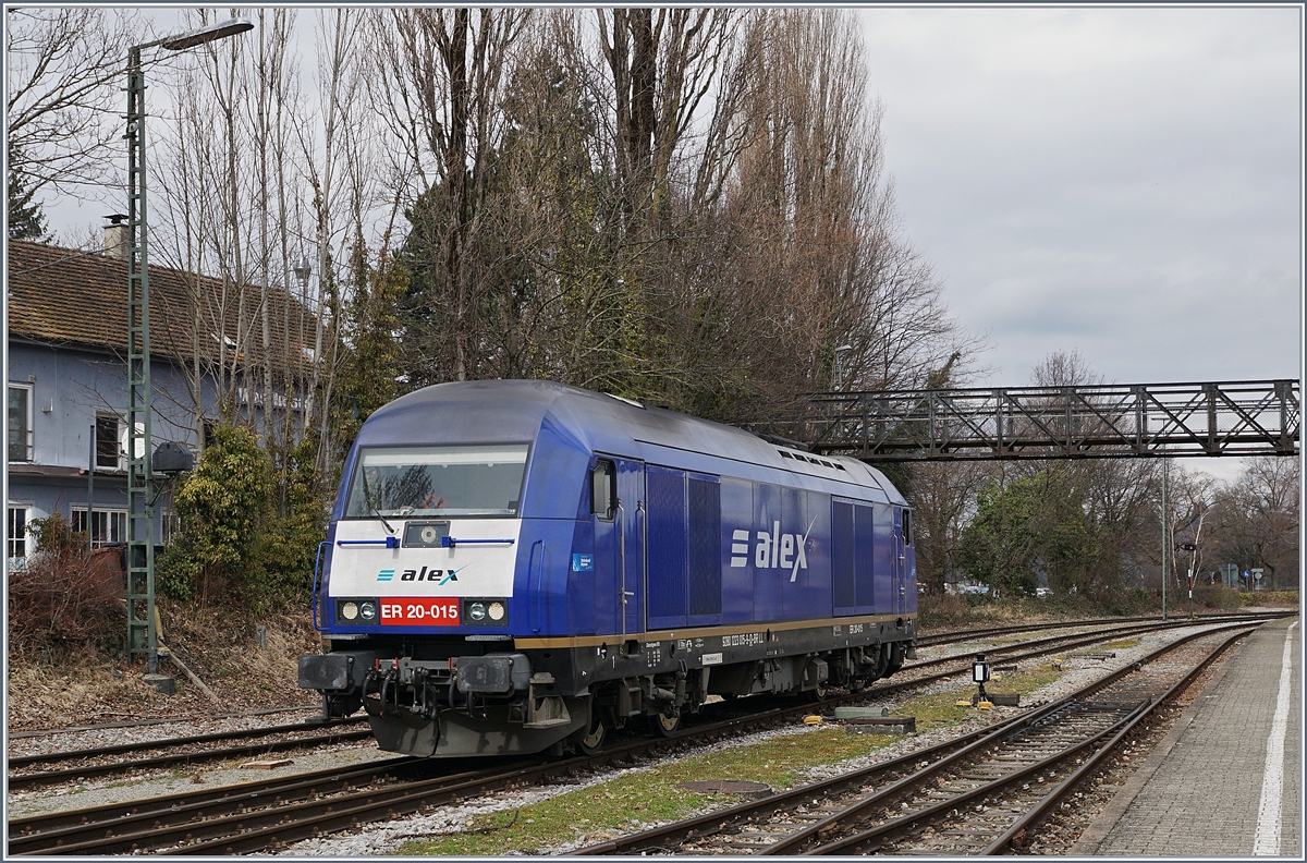 Die ER 20-015 in Lindau.
16. März 2018