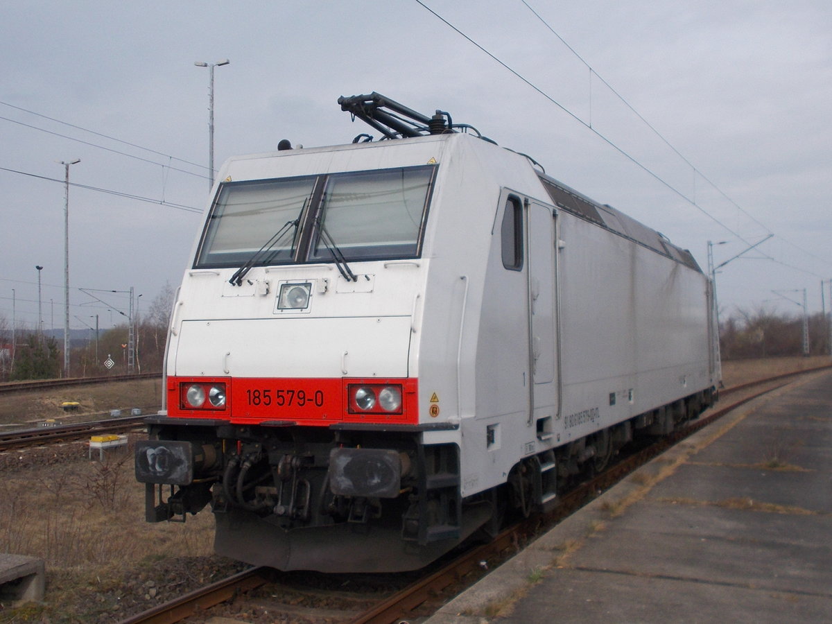 Die ITL schickte ihre 185 579,am 04.April 2016,nach Mukran.