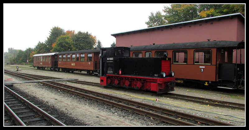 Die K�f 6003 am 12.Okt.2013 in Putbus