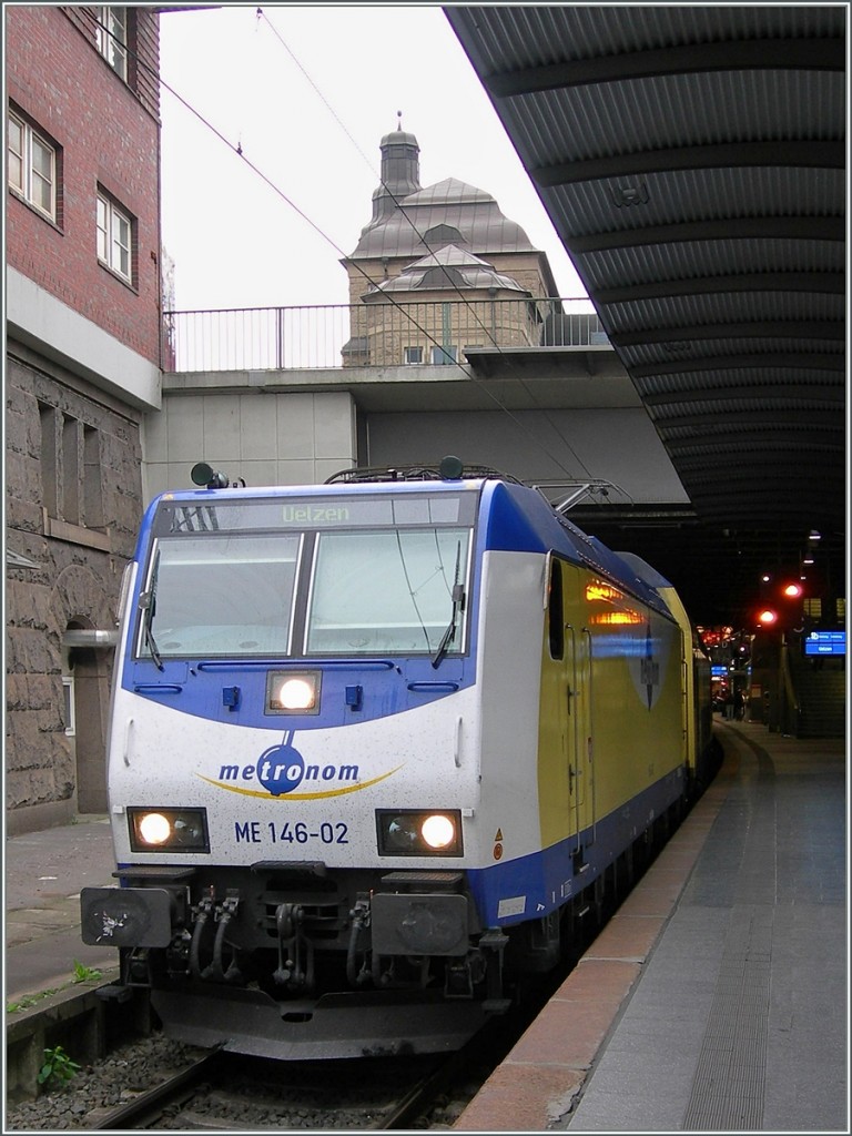 Die ME 146 02 in Hamburg HBF.
26. Mai 2006