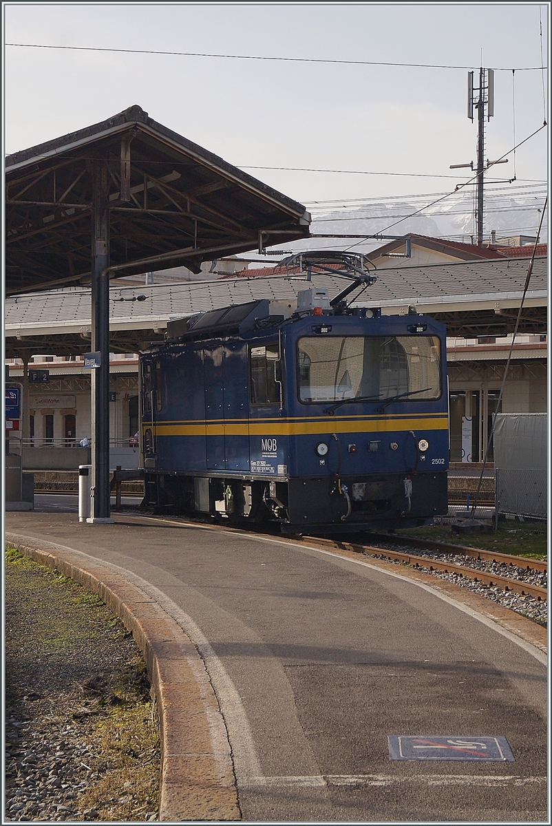 Die MOB Gem 2/2 2502 in Vevey.

26. Feb. 2021