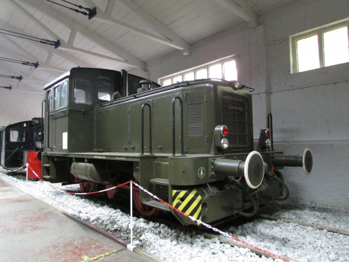 Diesellok  KS 230 B  im Technik Museum Prora am 16.Okt.2013